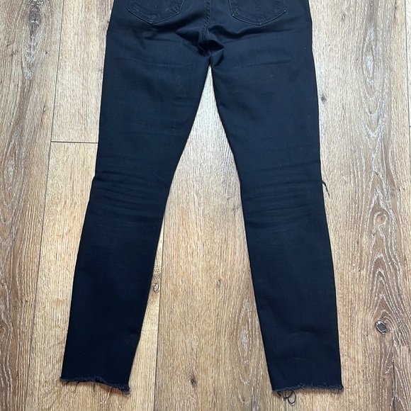 Mother The Looker Distressed Ankle Fray in Guilty as Sin Size 24 - Picture 8 of 11